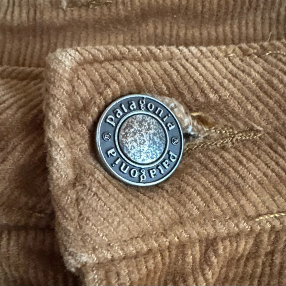 Patagonia Pants Womens 32 Brown Corduroy Straight Leg Organic Cotton Sustainable